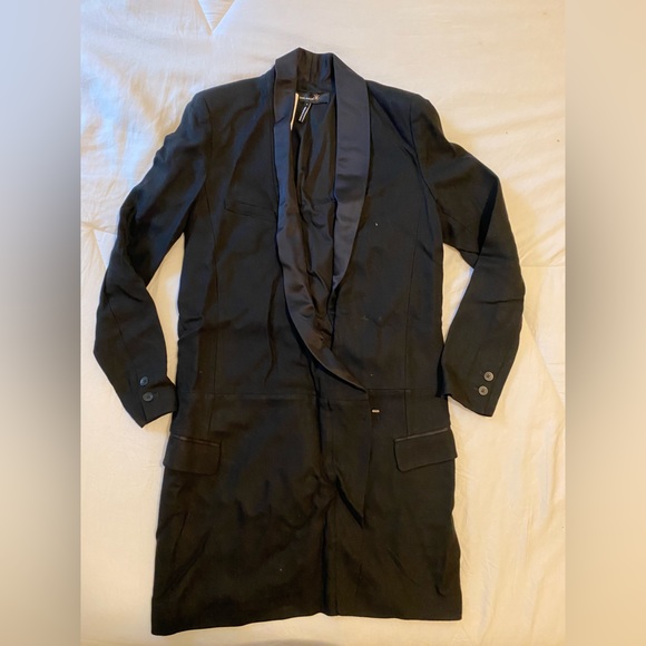 Isabel Marant Dresses & Skirts - Isabel Marant Etoile linen tuxedo blazer dress